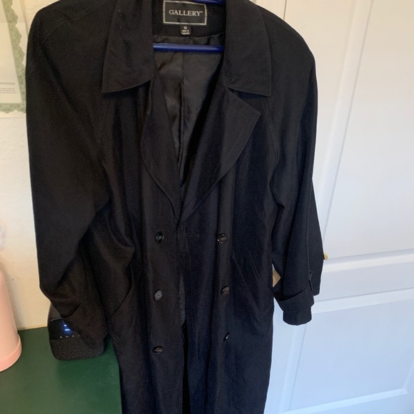 Women’s Black Trench Coat - Picture 1 of 3